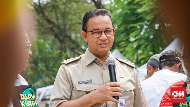 Anies Terapkan Absensi Pagi-Siang Cegah Pelajar Ikut Demo