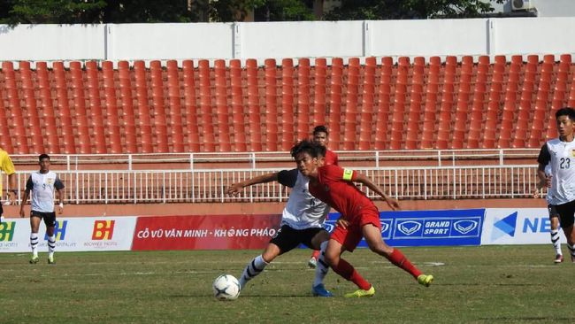 Timnas Indonesia U-18 Ditahan Imbang Myanmar di Babak Pertama