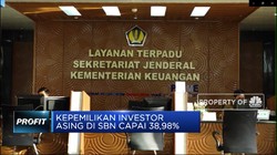 Investor Asing Kuasai SBN Hingga 38,98%