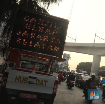 Uji Coba Perluasan Ganjil-Genap A la Anies Resmi Dimulai