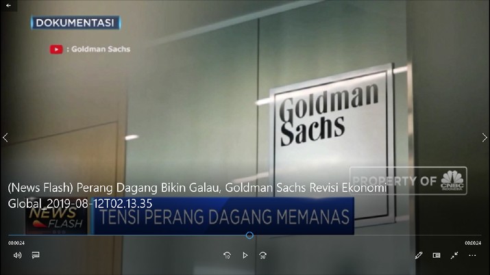 Perang Dagang Bikin Galau, Goldman Sachs Revisi Ekonomi Globa