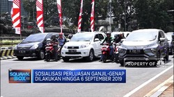 Sosialisasi Perluasan Ganjil-Genap