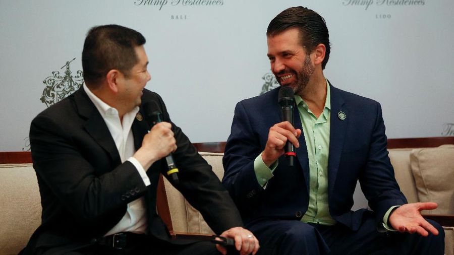 Kedatangan Trump Jr  tujuannya untuk membahas sejumlah proyek kerja sama MNC Land dan Trump.