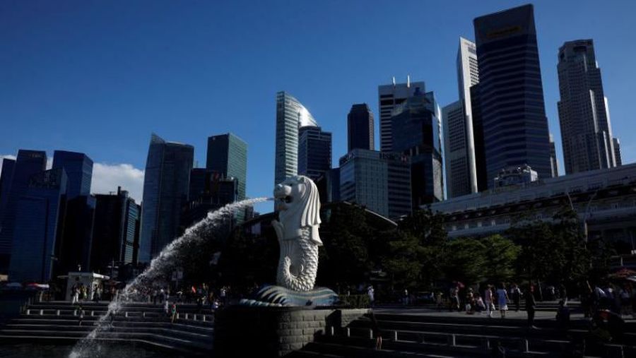 The Merlion statue in Singapore. (FILE PHOTO: Reuters/Edgar Su)