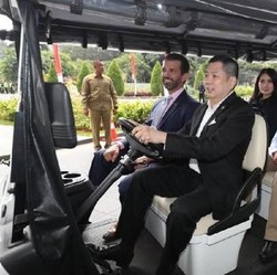 Ketemu Hary Tanoe, Donald Trump Jr Dikawal Secret Service
