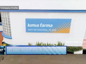 Kimia Farma Segera Gelar Rights Issue