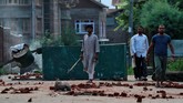 China juga berharap menguasai kawasan Kashmir. Persaingan India dan Pakistan membuahkan perlombaan senjata. Masing-masing juga menyimpan lebih dari seratus hulu ledak nuklir. (REUTERS/Danish Siddiqui)