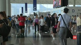 VIDEO: Bandara Hong Kong Dibuka, 200 Rute Penerbangan Batal