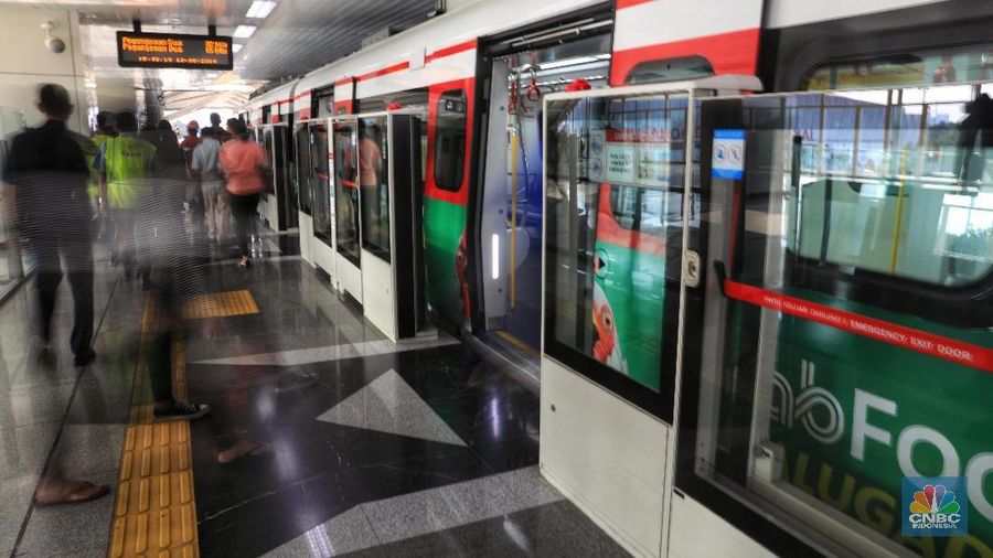 Jakarta International Stadium (JIS) akan terhubung dengan layanan transportasi Lintas Rel Terpadu (LRT).