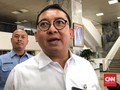 Fadli Zon Pakai Pin Emas 'KW' Anggota DPR Rp200 Ribu
