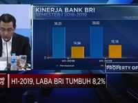Laba BRI Tumbuh 8,20% Menjadi Rp 16,16 T di Kuartal II - 2019