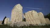 Dinamakan Perseid karena karena titik radian hujan meteor ini seolah-olah berasal dari arah rasi bintang Perseus. (REUTERS/Dado Ruvic)