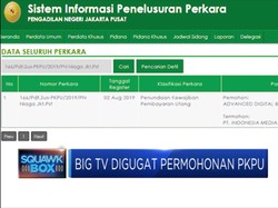 Big TV Hadapi Gugatan Kewajiban Pembayaran Utang