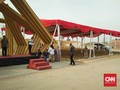 Area Upacara HUT RI di Pulau Reklamasi Mulai Ditutup