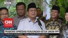 VIDEO: Prabowo Apresiasi Kunjungan Ketua Umum PPP