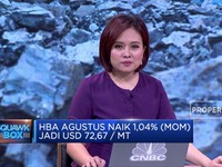 Harga Acuan Batu Bara Naik