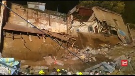 VIDEO: Rumah Ambruk di Chile Telan Korban Jiwa
