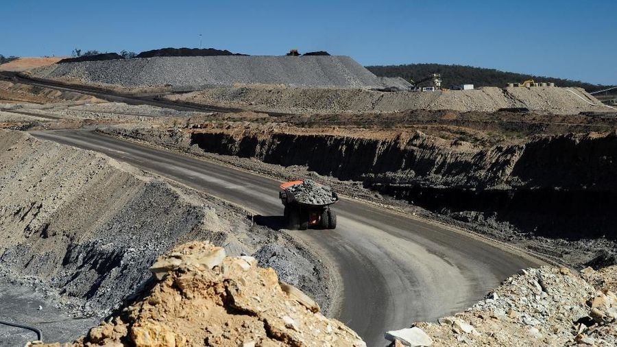An undated handout photo of Whitehaven Coal's Maules Creek coal mine in New South Wales, Australia.   Whitehaven Coal Ltd/Handout via REUTERS   ATTENTION EDITORS - THIS IMAGE HAS BEEN SUPPLIED BY A THIRD PARTY. NO RESALES. NO ARCHIVES