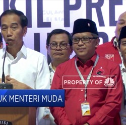 Presiden Jokowi Isyaratkan Tunjuk Menteri Milenial
