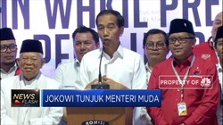 Presiden Jokowi Isyaratkan Tunjuk Menteri Milenial