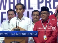 Presiden Jokowi Isyaratkan Tunjuk Menteri Milenial