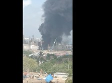 Alert! Kilang Minyak Petronas Kebakaran, Sebabkan Ledakan