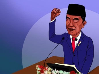 Ibu Kota Hingga Kecerdasan Buatan, Ini Pidato Jokowi