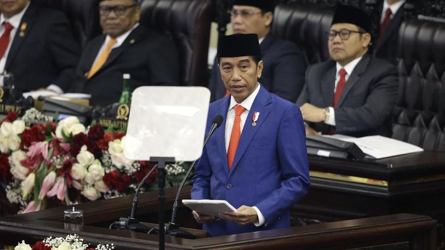 Presiden Joko Widodo (Jokowi) menyampaikan Rancangan Undang-Undang tentang APBN 2020