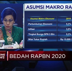 Sri Mulyani Paparkan Rincian RAPBN 2020