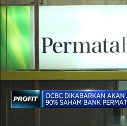 Diincar OCBC, Saham Bank Permata Berbalik Melemah