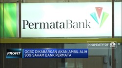 Diincar OCBC, Saham Bank Permata Berbalik Melemah