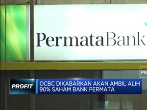 Diincar OCBC, Saham Bank Permata Berbalik Melemah