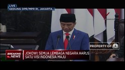 Jokowi Paparkan Visi Besar Indonesia Maju