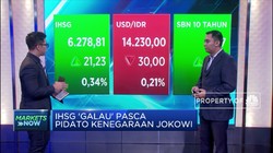 Pasar Respons Positif Pidato Jokowi, IHSG Masuk Zona Hijau