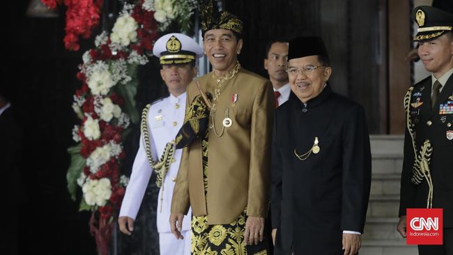 Arti Baju Adat Betawi yang Dipakai JK di Sidang Tahunan