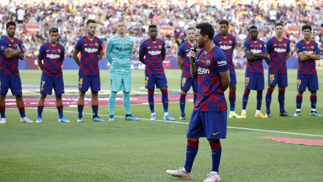 Messi Raja Liga Spanyol