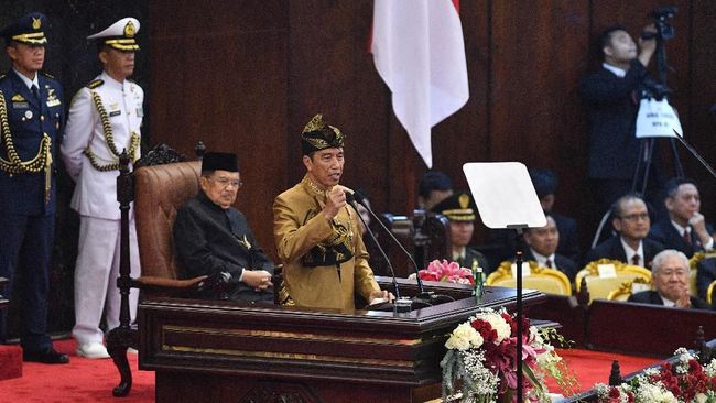 Pidato Lengkap Jokowi di DPD dalam Sidang Tahunan MPR 2019