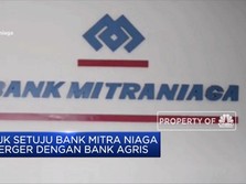 OJK Setujui Merger Bank Mitra Niaga dan Bank Agris
