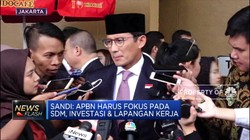 Pidato APBN, Sandi Soroti Investasi & Lapangan Kerja