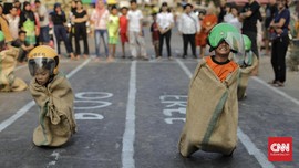 FOTO : Bermacam Lomba Meriahkan HUT RI ke-74
