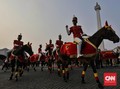 FOTO: Perayaan HUT ke-74 RI di Pantai Reklamasi dan Monas