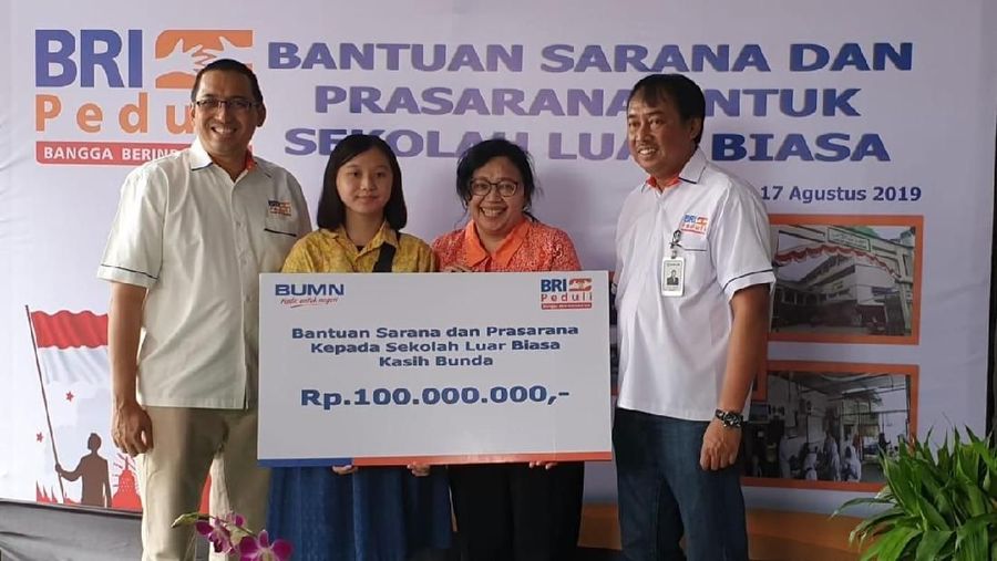 Bank Rakyat Indonesia (Persero) Tbk menggelar rangkaian program CSR BRI