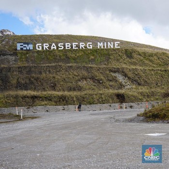 Mengintip Tambang Grasberg Freeport Sebelum Pensiun