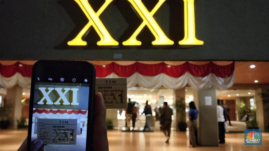 Bioskop jaringan XXI yang berada di kawasan Taman Ismail Marzuki (TIM), Jakarta, akan berhenti beroperasi mulai Senin (19/8) besok. Rencananya, bangunan bioskop XXI ini masuk dalam proyek revitalisasi TIM. (²©²ÊÍøÕ¾/Andrean Kristianto)