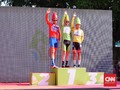 Hasil Etape 1 Tour d'Indonesia 2019 : Angus Lyons Juara
