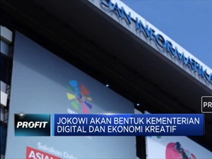 Jokowi akan Bentuk Kementerian Digital dan Ekonomi Kreatif