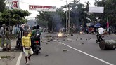 Warga pendatang dari luar Papua sempat khawatir karena kerusuhan dipicu kejadian di Malang dan Surabaya yang bernuansa rasisme. (Photo by STR / AFP)