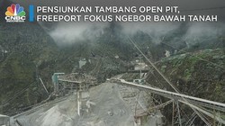 Grasberg akan Pensiun, Freeport Fokus Ngebor Bawah Tanah