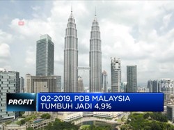 Q2-2019, PDB Malaysia Tumbuh Jadi 4,9%