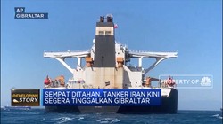 Kapal Tanker Iran Segera Tinggalkan Gibraltar